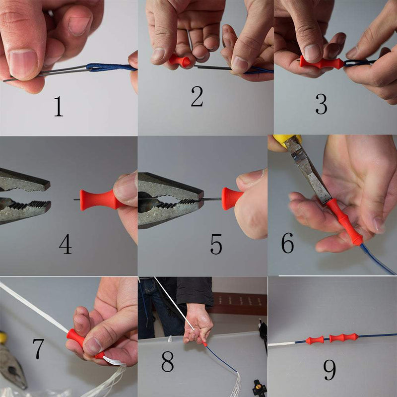 4Pcs Archery Bowstring Finger Saver Guard Silicone Finger Tab for Left Right Hand