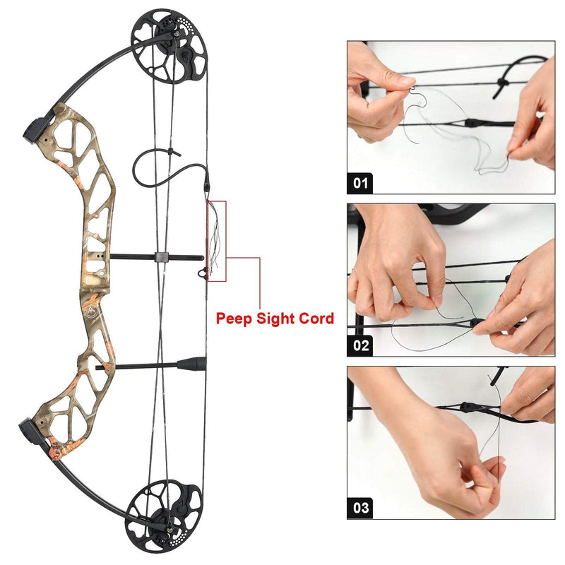 Adults Compound Bow Set Beginner Hunting Bow 19-70lbs Left Right Hand