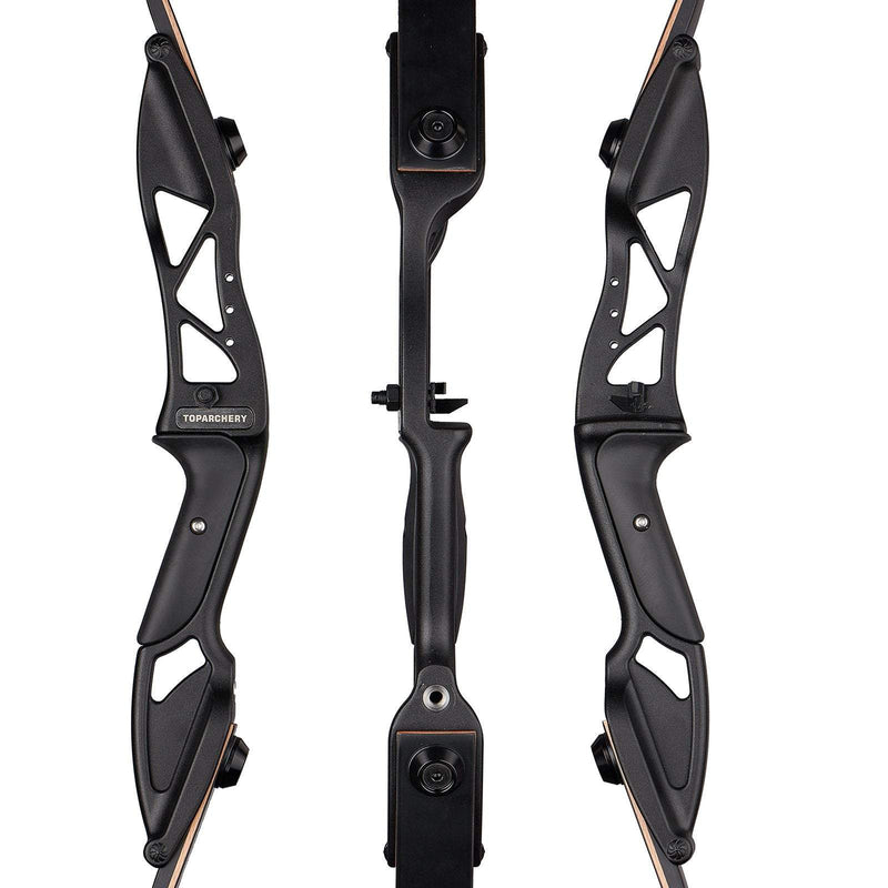 Archery 56" Takedown Recurve Bow Set Beginner Right Hand Bow 12pcs Carbon Arrows with Quiver 30-50lbs