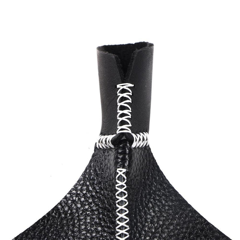 Archery Thumb Ring Black Cow Leather Thumb Finger Protector Guard