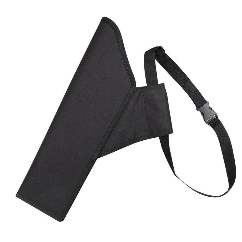 Kids Archery Arrow Quiver Black Canvas Youths Arrow Bag