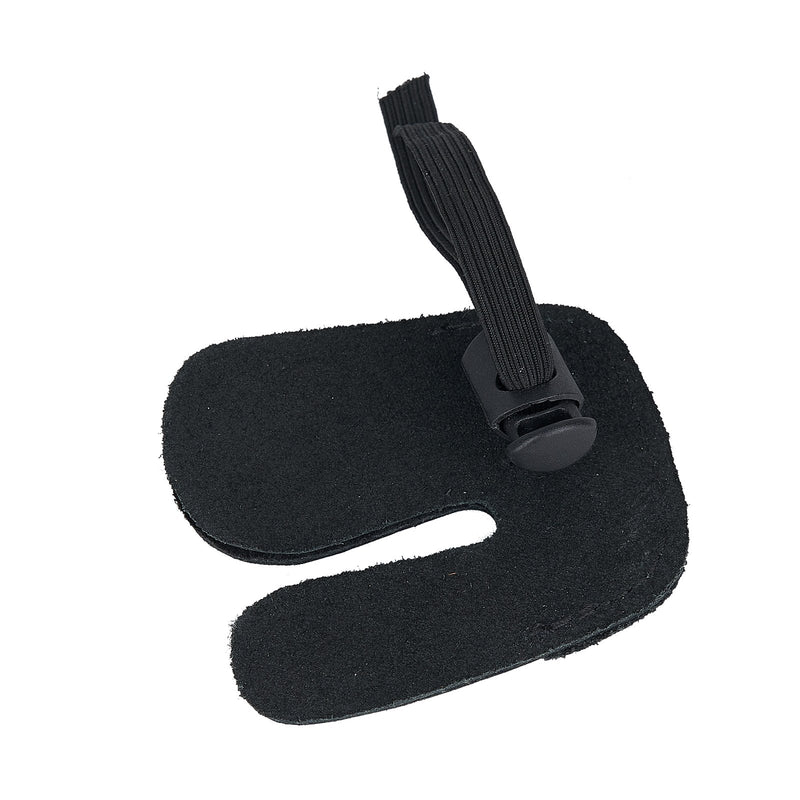 Archery Protective Finger Guard Double Layer Leather Finger Tab