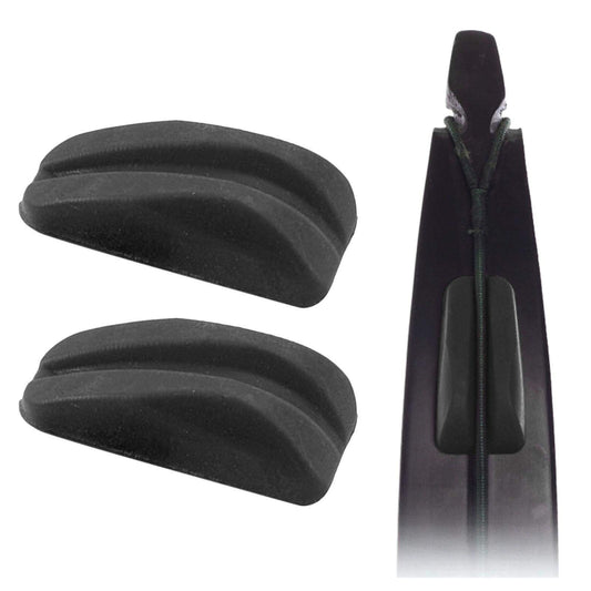Archery Bowstring Silencer Rubber Shock Absorber Limb Dampener for Recurve Bows One Pair