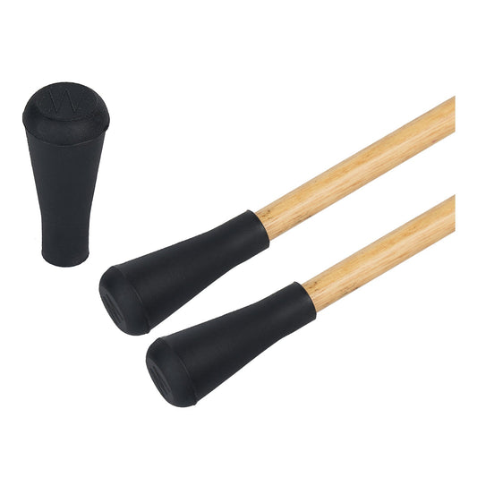 12Pcs Archery Broadhead Rubber Arrow Heads Safety Blunt Field Tips for Arrow Shaft 8mm Outer Diameter