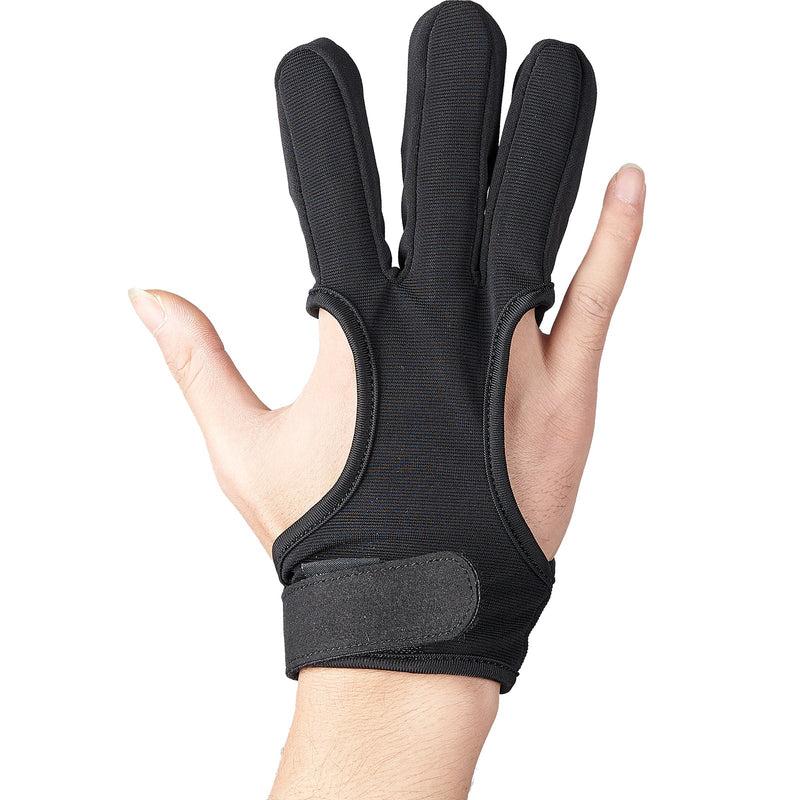 Archery Protective Gloves Leather Finger Guard Recurve Bow Finger Guard