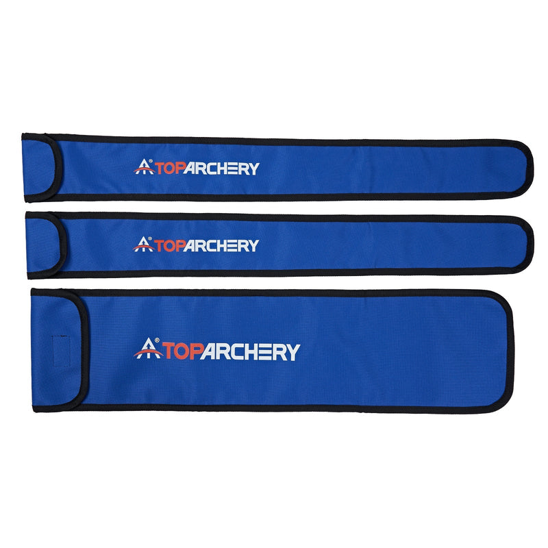 2pcs Archery Portable Bow Limbs Bag Case Easy Carrying Limb Protector Bag Recurve Bow Accessories For Archer Hunting Shooting