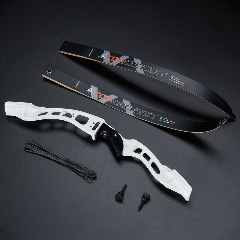 66 Inch Competition Recurve Bow RH for Archery Gym Training Target Shooting 20-40lbs