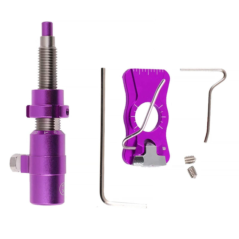 Archery Recurve Bow Arrow Rest and Arrow Plunger Set Left/Right Hand Competition Accessories