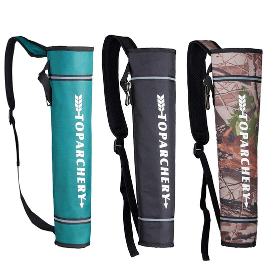 Archery Back Arrow Quiver Holder Adjustable Arrow Bag for Bow Hunting and Target Practice