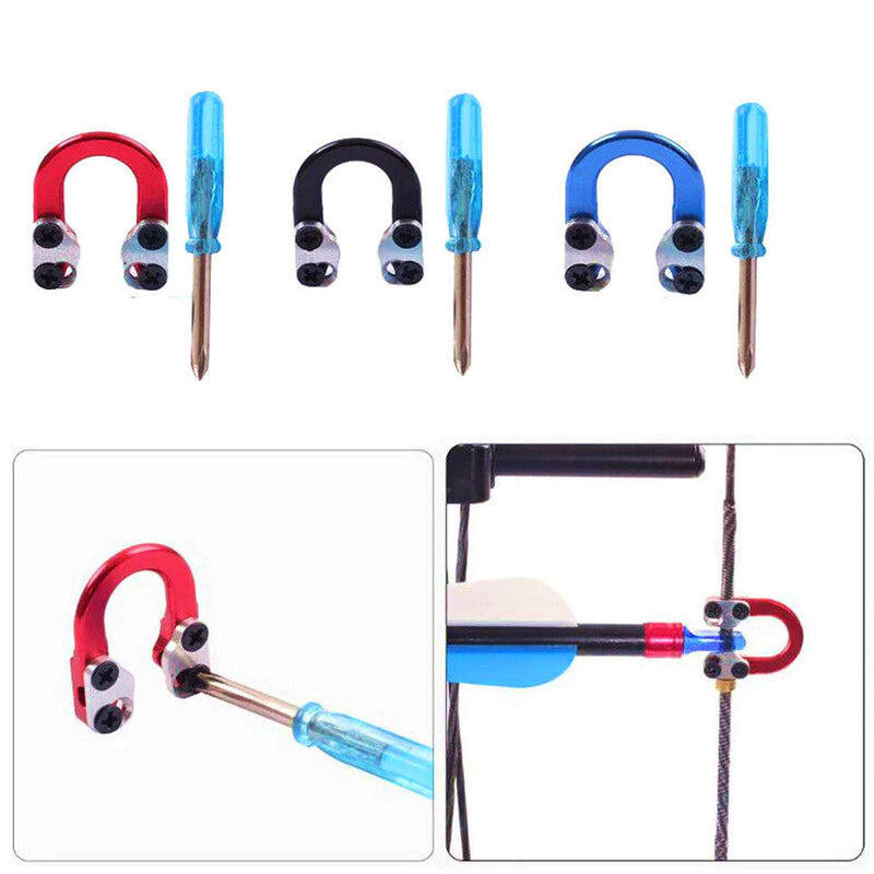Archery Metal D Loop U Shape Ring Metal D Ring For Compound Bow