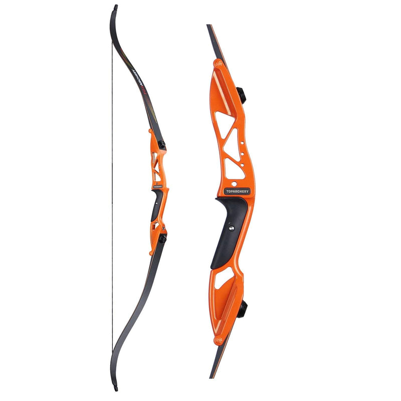 56" Archery Competition Recurve Bow Takedown Right Handed Aluminum Alloy Bow 18-50lbs