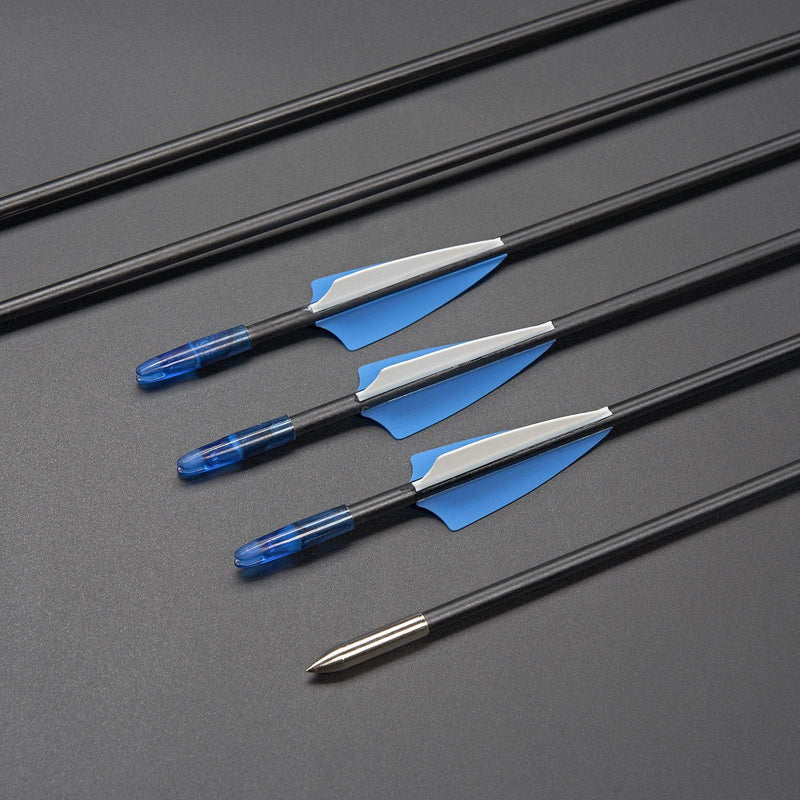 Archery 57" Ambidextrous Takedown Recurve Bow Set for Beginner Teenagers Practice Left Right Hand 20-40lbs