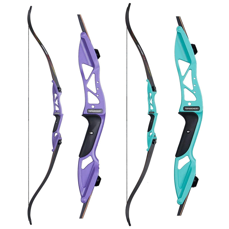 TopArchery 56" Recurve Limbs RH only for 56" Aluminum Riser RH Bows 18-50 LBS