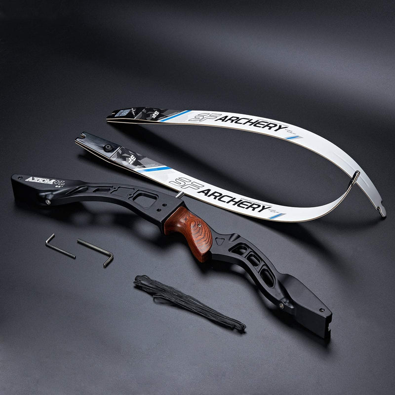 68 Inch ILF Recurve Bow Right Hand for Archery Gym Competition Training Outdoor Shooting 18-34lbs