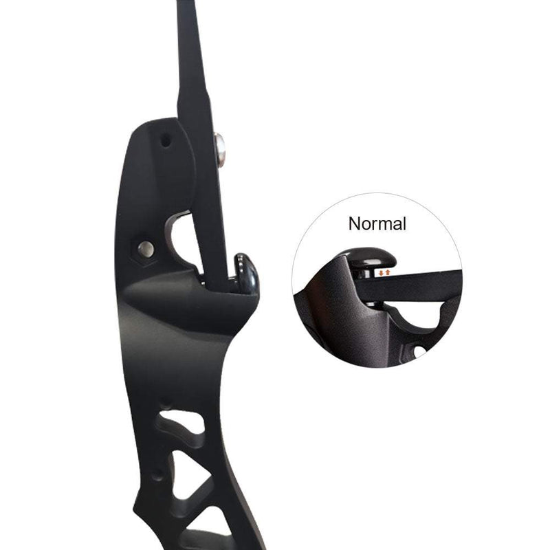 Archery 62" ILF Recurve Bow 25-60lbs Right Hand Hunting Bow Aluminum Alloy Riser