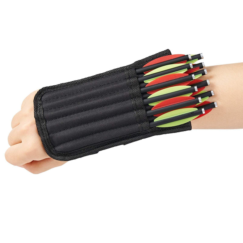 Portable 6.5" Crossbow Bolts Arrows Quiver Single Side /Double Sides for Hunting