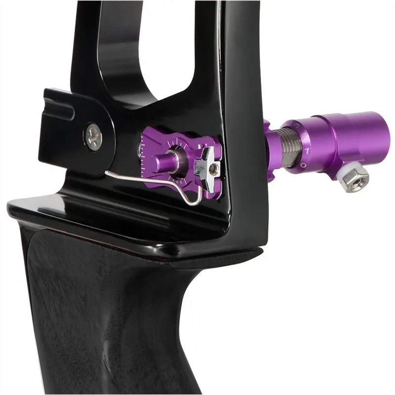 Archery Recurve Bow Arrow Rest and Arrow Plunger Set Left/Right Hand Competition Accessories