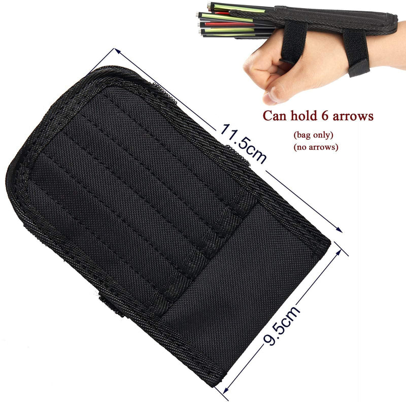 Portable 6.5" Crossbow Bolts Arrows Quiver Single Side /Double Sides for Hunting