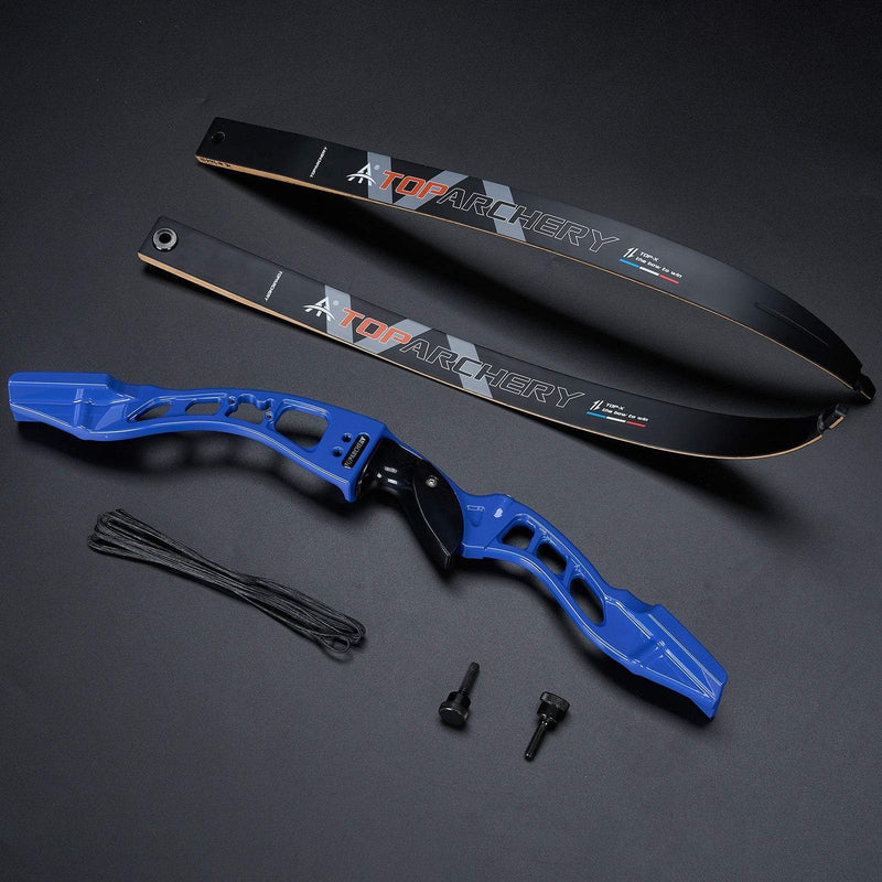 66 Inch Competition Recurve Bow RH for Archery Gym Training Target Shooting 20-40lbs