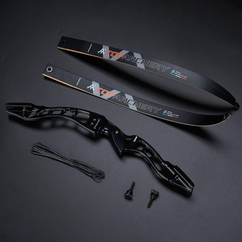 66 Inch Competition Recurve Bow RH for Archery Gym Training Target Shooting 20-40lbs