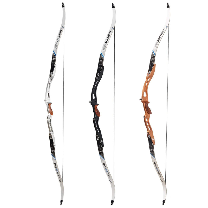 68 Inch ILF Recurve Bow Right Hand for Archery Gym Competition Training Outdoor Shooting 18-34lbs