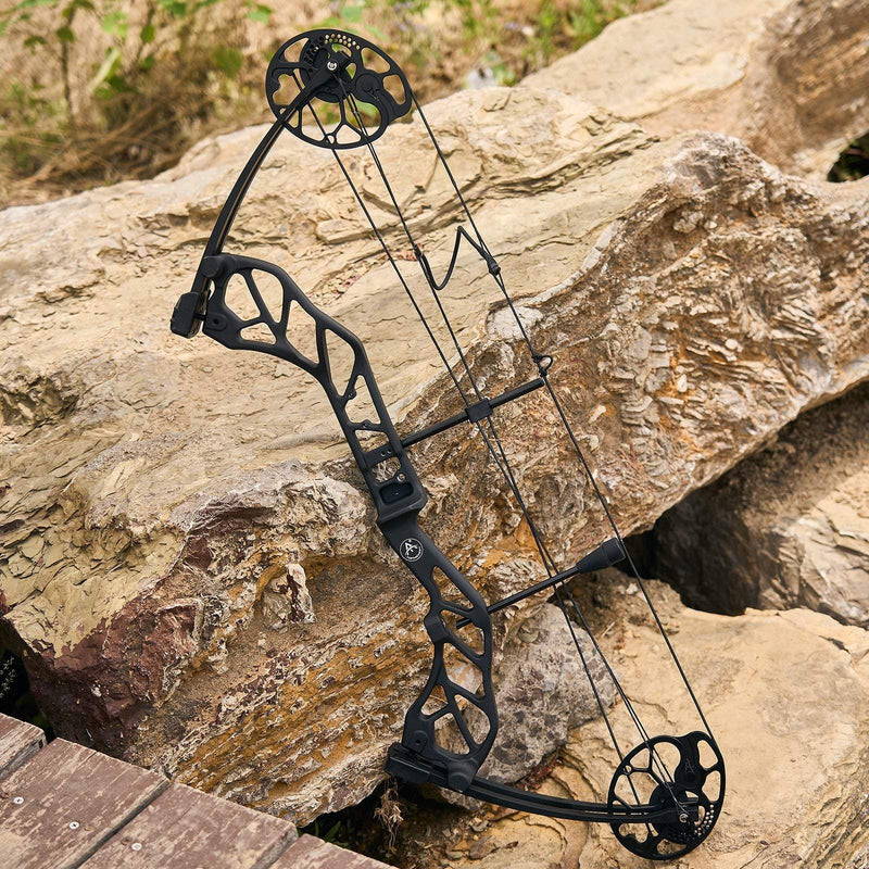 Adults Compound Bow Set Beginner Hunting Bow 19-70lbs Left Right Hand