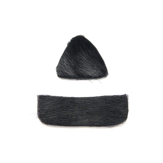 2Pcs Archery Arrow Rest Sealskin Self-adhesive Smooth Fur Arrow Rest for Recurve Bow