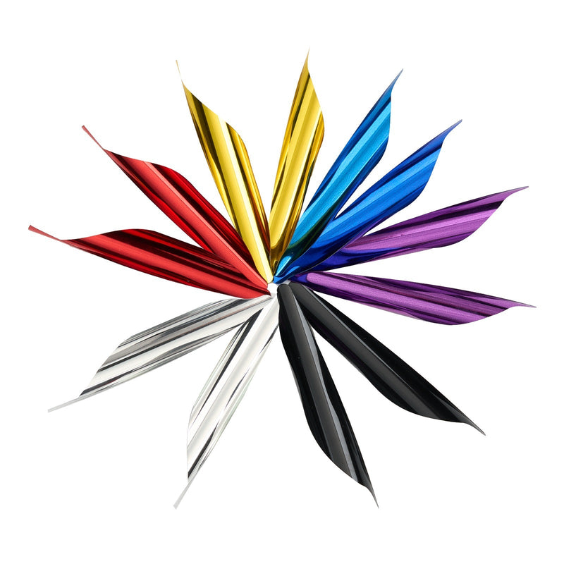 50pcs Spin Vanes 1.8 inch Spiral Archery Feather