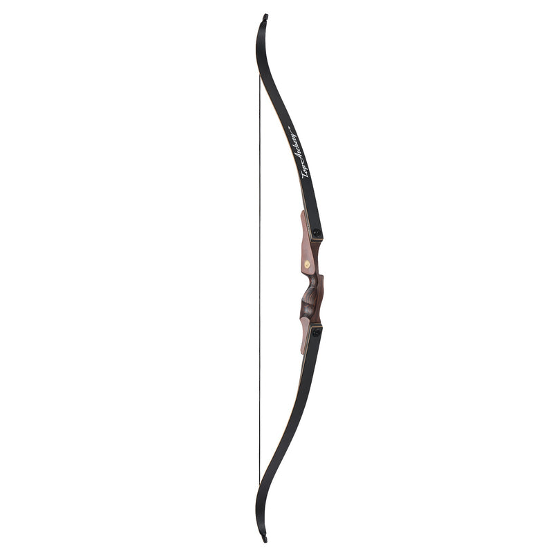 Archery 60" Hunting Bow Takedown Recurve Wood Laminated Bow RH 30-60lbs