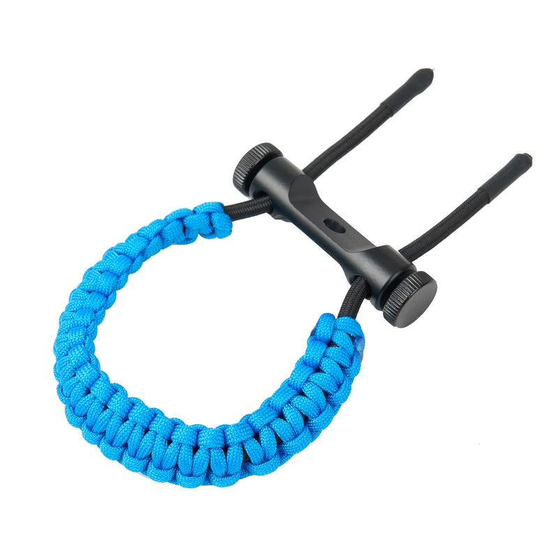 Archery Compound Bow Wrist Sling Hunting Strap Adjustable Braided Rope Shooting