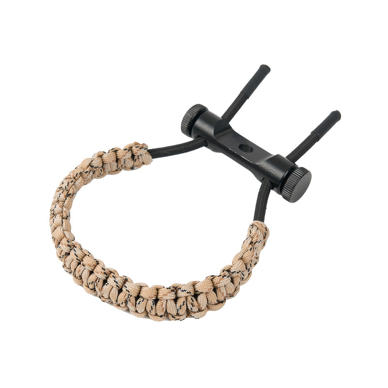 Archery Compound Bow Wrist Sling Hunting Strap Adjustable Braided Rope Shooting
