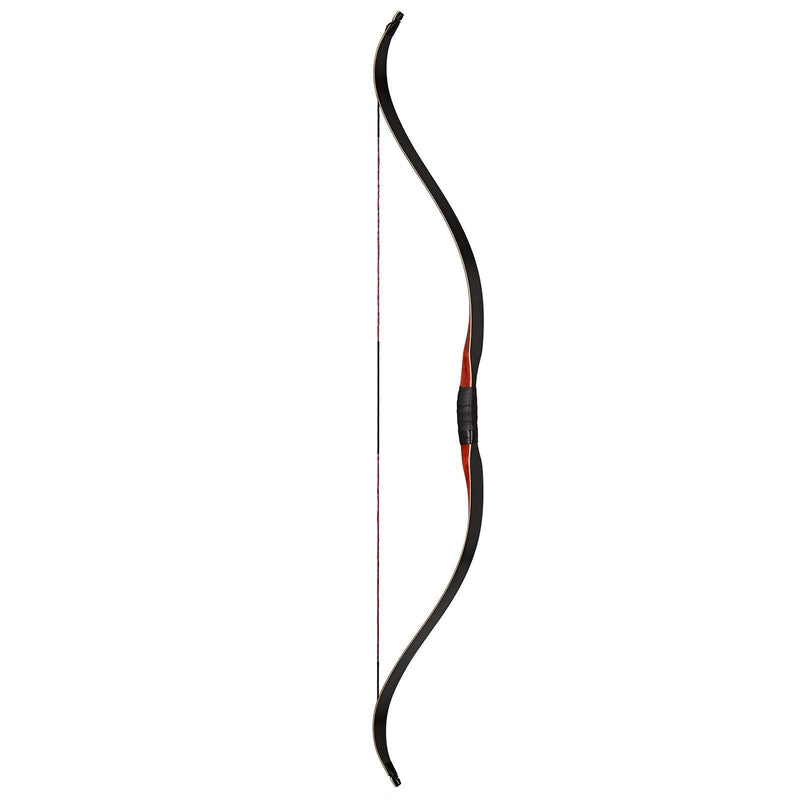 55" Laminated Traditional Recurve Bow 20-50lbs Handmade Archery Bow for Hunting