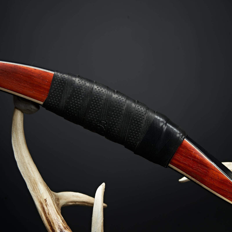 55" Laminated Traditional Recurve Bow 20-50lbs Handmade Archery Bow for Hunting