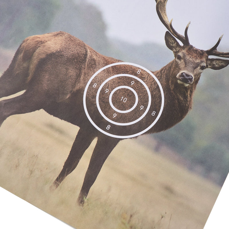 10Pcs Archery Target Paper Faces 40cm for Target  Practice Training Shooting