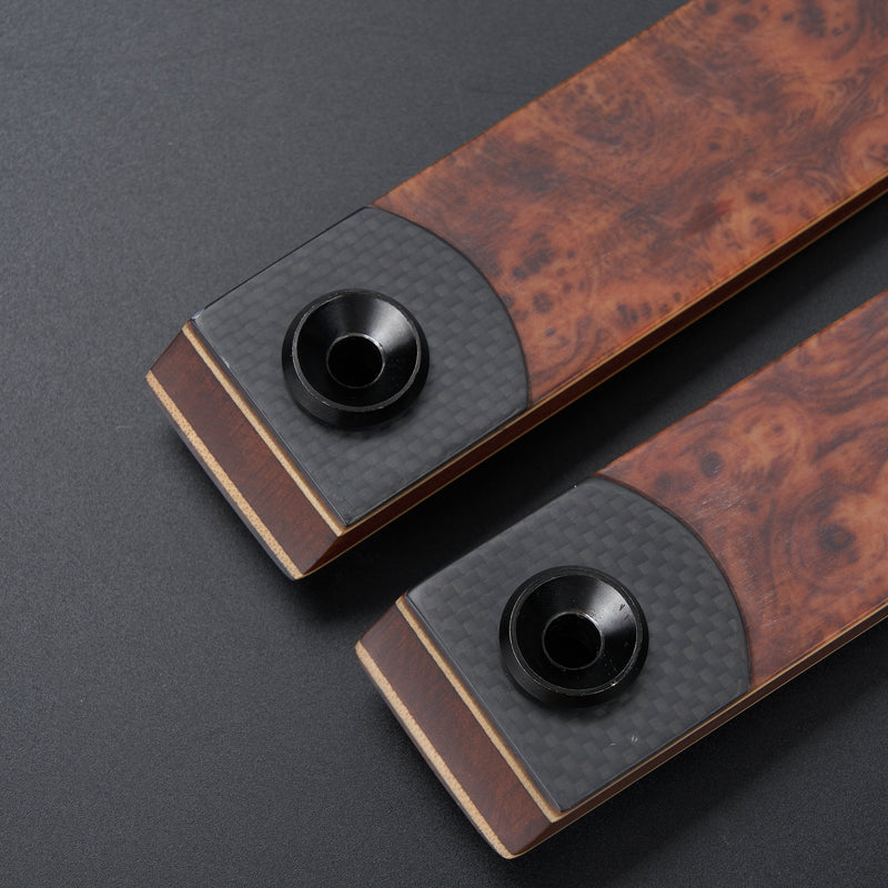 60" Archery Hunting Bow RH Wood Laminated Recurve Bow with Arrows Set 20-60lbs