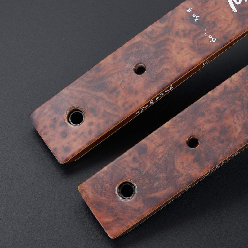 TopArchery 60" Hunting Bow RH Takedown Recurve Wood Laminated Bow 20-60lbs