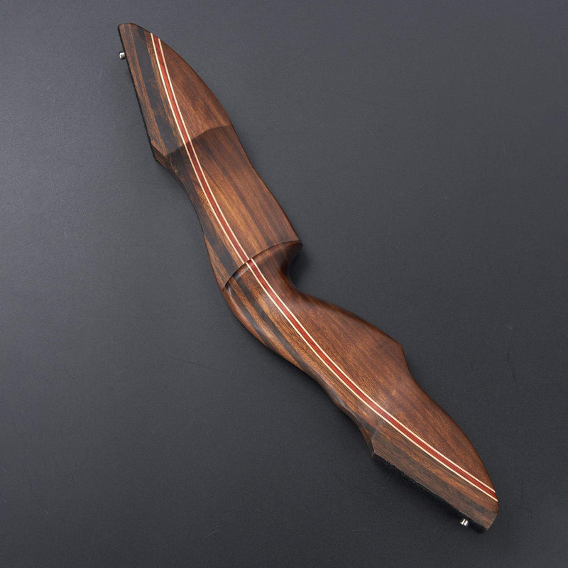 Archery 60" Hunting Bow Takedown Recurve Wood Laminated Bow RH 20-60lbs