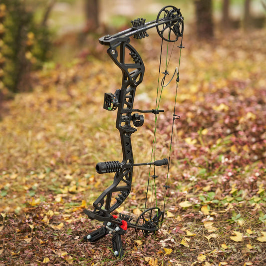 Adults Beginner Compound Bow Set RH Archery Hunting Bow 30-70lbs