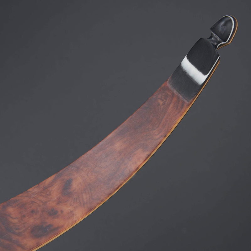 Archery Recurve Bow limbs 25-60lbs Carbon Sheet Wood Bamboo Laminated Limbs