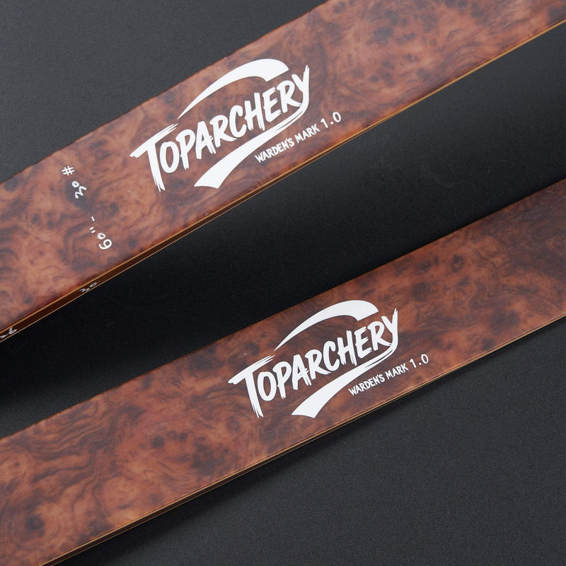 Archery Recurve Bow limbs 25-60lbs Carbon Sheet Wood Bamboo Laminated Limbs