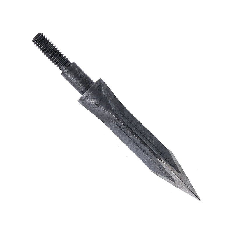 12Pcs 125Grain Carbon Steel Arrow Tip 3 Blades Traditional Hunting Arrowhead Arrow Point