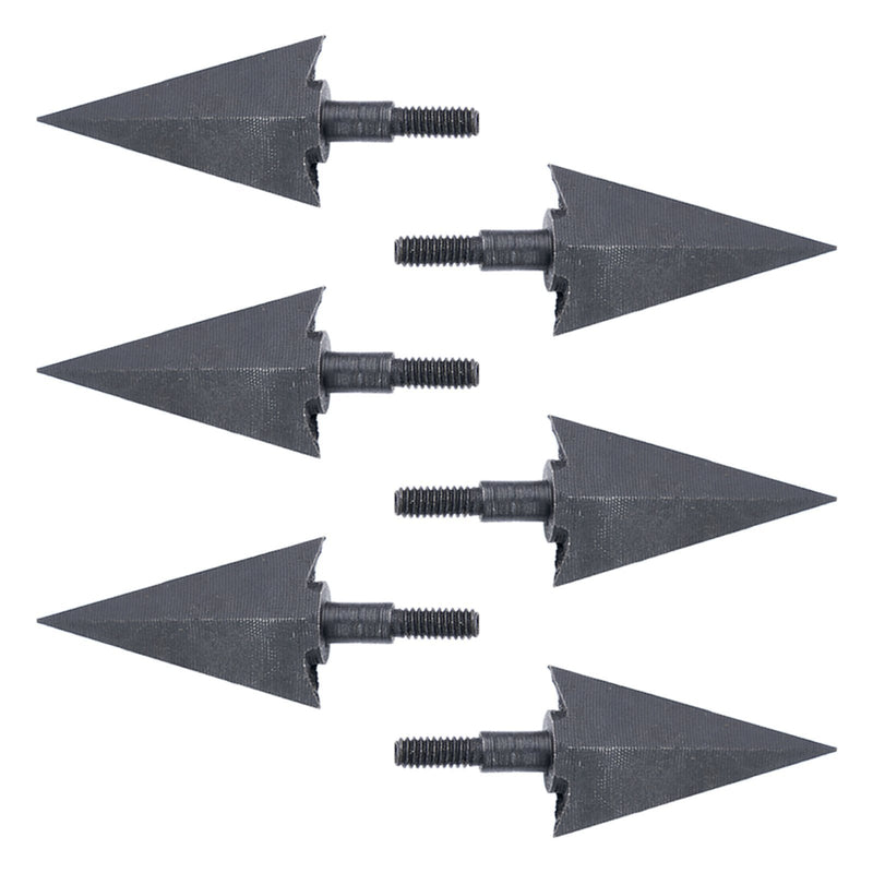 12Pcs Archery 195Grain Broadheads Carbon Steel Replaceable Hunting Arrowheads Point