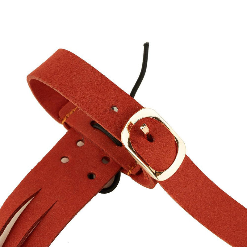 Archery Protective Gloves 3-Finger Guard for Recurve Compound Hunting Shooting Brown