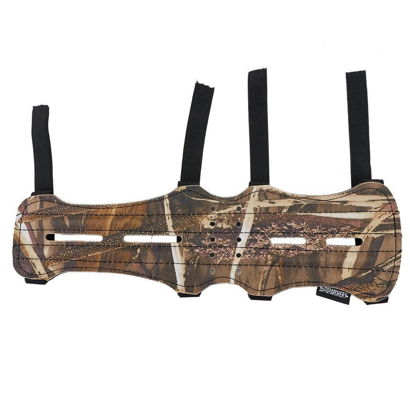Archery Arm Guard Camouflage Arm Protector with 4 Belts