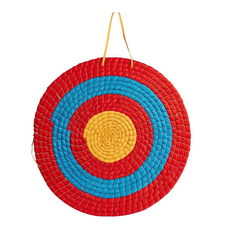 20" Archery Round Straw Grass Target 1 Layer Bow and Arrow Shooting Target