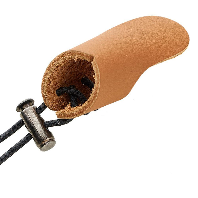 Archery Thumb Ring Leather Thumb Finger Tip Thumb Protector Guard