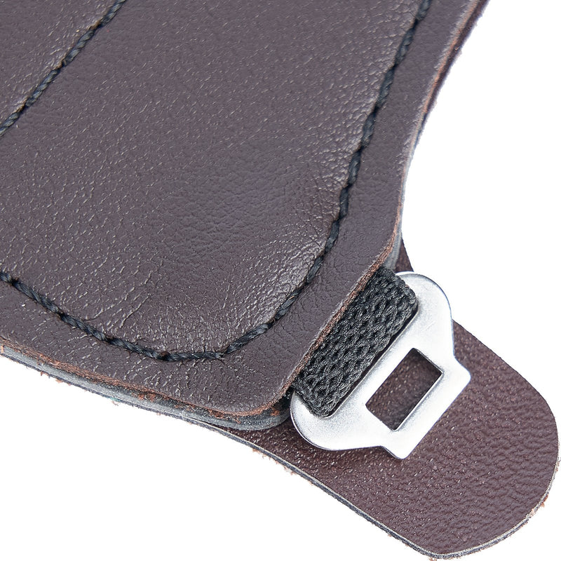 2 Straps Leather Arm Guard Archery Arm Protector