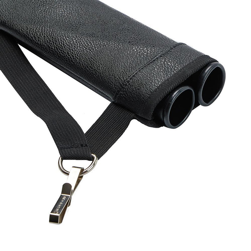 Double-Tube Black Waist Arrow Quiver Shooting Gear