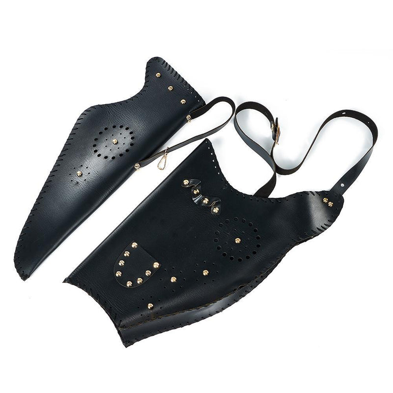 Archery Leather Arrow Quiver and Bow Bag Set for Traditional Longbow