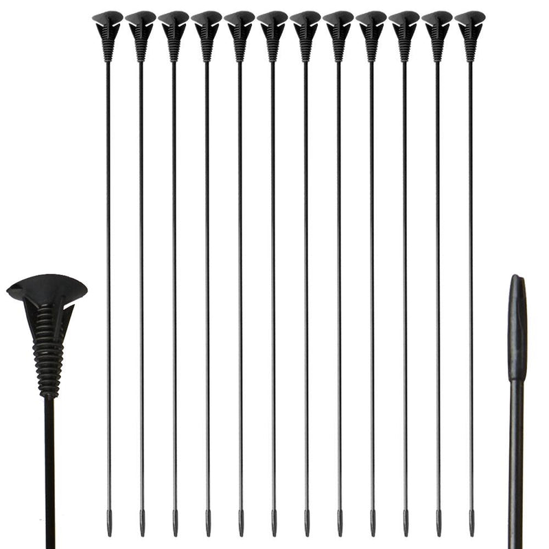 12pcs 25" Archery Sucker Arrows Children Practice Fiberglass Arrows